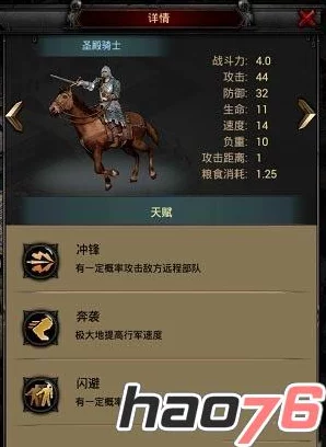 深度解析：列王的纷争中6级兵贵族剑士属性，全面点评其实战价值与策略运用