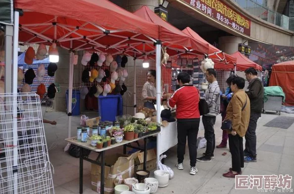 (秘)女郎市场近日，市场内新增了多家特色小吃摊位，生意火爆