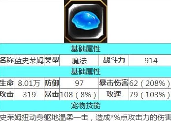 《火炬之光》手游深度解析：蓝史莱姆属性技能全攻略及实战应用