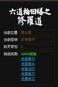 惊喜揭秘！神仙道六道轮回塔二层通关秘籍，轻松解锁多少下必胜攻略！